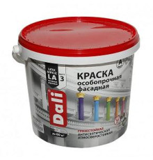 Краска фасадная особопрочная ВД база А DALI 5л
