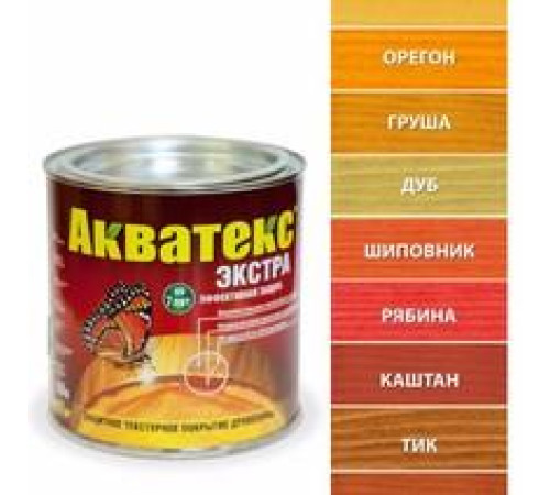 Акватекс - экстра дуб 0,8л — Новобаза в Новомосковске