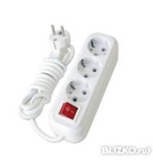 Удлинитель MAKEL 053/евро/выкл 5м 3гн MGP214
