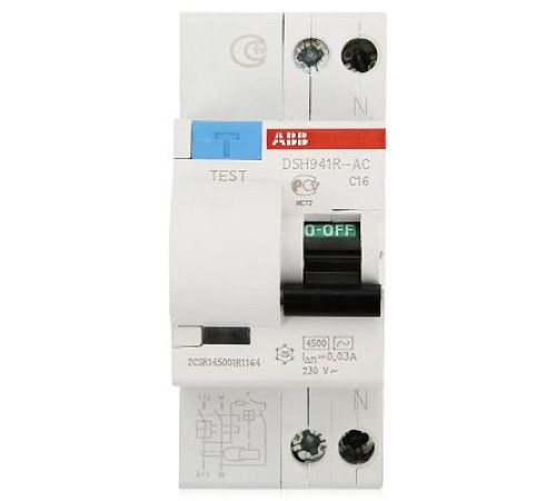 Выкл. авт. диф. тока 2п C 25А тип AC DSH941R ABB — Новобаза в Новомосковске