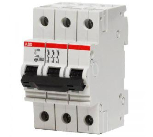 Выключатель авт. мод. 3п C 16А SH203L 4.5кА ABB — Новобаза в Новомосковске