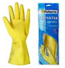 Перчатки хозяйственные резиновые