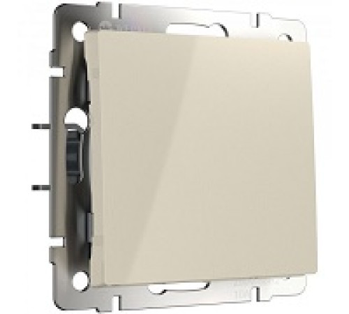 WL03-SW-1G-ivory Выключатель 1-кл. СЛОНОВАЯ КОСТЬ Werkel — Новобаза в Новомосковске
