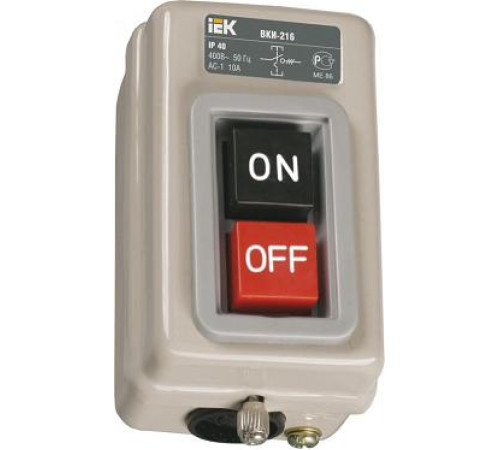 Выключатель ВКИ-230 16 А 230/400 ip40 iEK — Новобаза в Новомосковске
