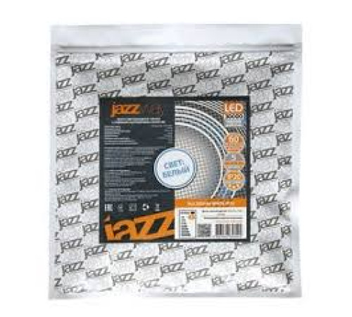 Лента LED 12Вт/м 4к бел.свет (уп.5м) JazzWay IP65 — Новобаза в Новомосковске