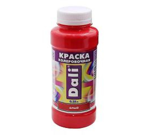 Краска колеровочная DALI 250г Алый — Новобаза в Новомосковске