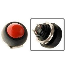 Кнопка без фикс. Rexant 36-3050 (250v 1A 2c красн)
