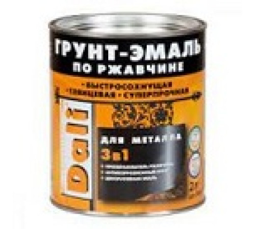 Грунт - эмаль по ржавчине DALI 2л синяя 5005 — Новобаза в Новомосковске