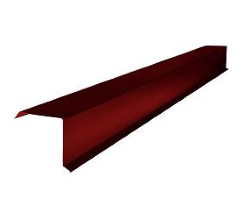 Планка торцевая (95х120х2500) 0,5 RAL 3005 — Новобаза в Новомосковске