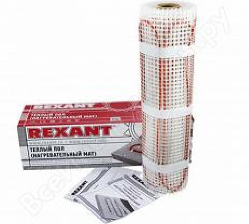 Теплый пол Мат Rexant 51-0514-2 (8м2 1200w) — Новобаза в Новомосковске