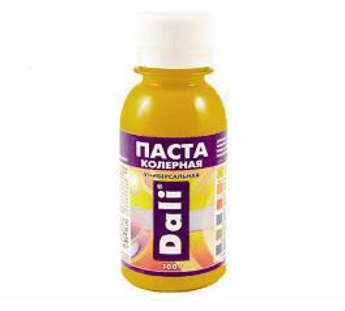 Паста колерная DALI 100г Охра — Новобаза в Новомосковске