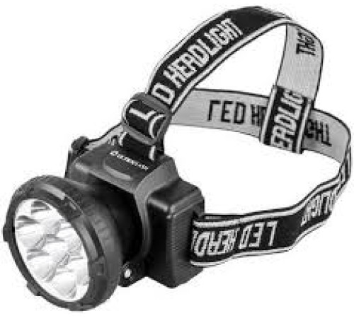 Фонарь налобн. акумм. LED (220В 7 LED 2 режима) — Новобаза в Новомосковске