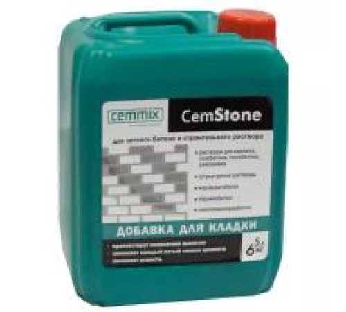 Добавка CEMSTONE для кладочных раств 5л 