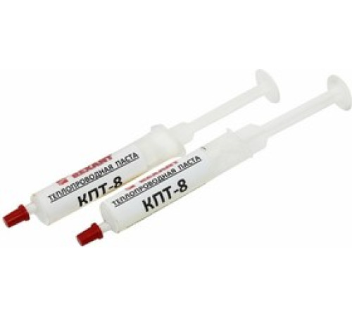 Паста КПТ-8 теплопроводная 5мл Rexant 09-3750 — Новобаза в Новомосковске