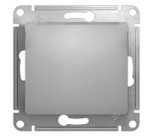 Выключатель ПРОХОДНОЙ 1-кл. СП Glossa 10А IP20 механизм АЛЮМИНИЙ Systeme Electric GSL000371 — Новобаза в Новомосковске