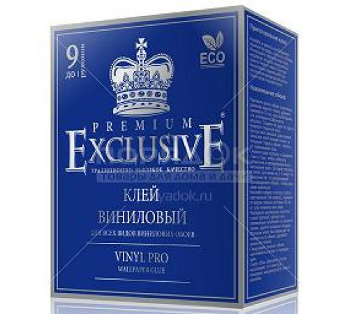Клей для обоев EXCLUSIVE виниловый PRO 250г — Новобаза в Новомосковске