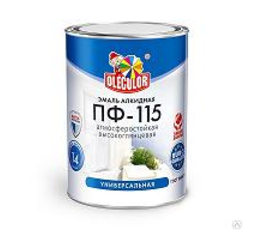 Эмаль ПФ-115 Олеколор бежевая 0,8 кг — Новобаза в Новомосковске