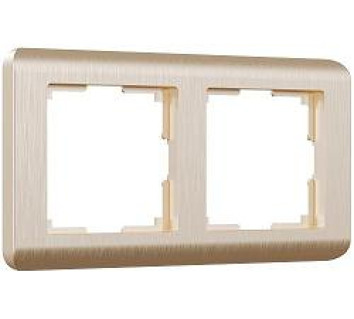 WL04-Frame-01-DBL-ivory -Рамка для 2-ой роз(крем) — Новобаза в Новомосковске