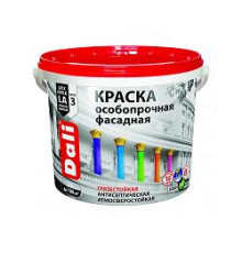 Краска фасадная особопрочная база С DALI 9л