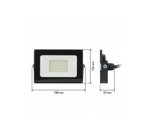 Прожектор LED 10Вт IP65 6000К ОНЛАЙТ 71688 — Новобаза в Новомосковске