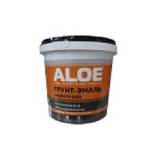 Грунт-эмаль по ржавч ALOE акриловая 0,8кг белая