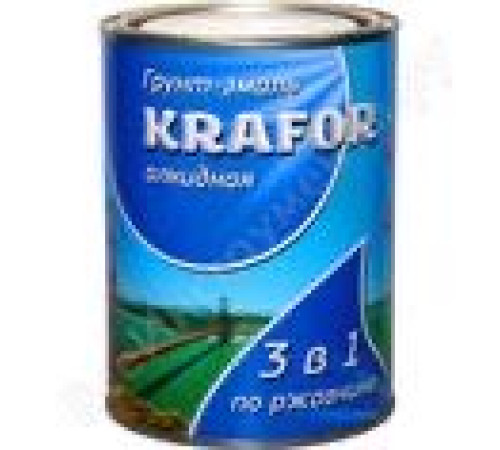 Грунт - эмаль по ржавчине 1 кг голубая 
