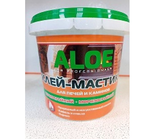 Клей-мастика для печей и каминов ALOE 1.8кг — Новобаза в Новомосковске
