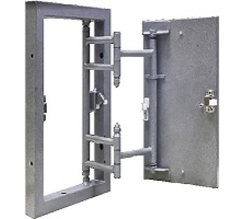 D3030 ceramo steel Люк п/п на петле мет. 300х300 — Новобаза в Новомосковске