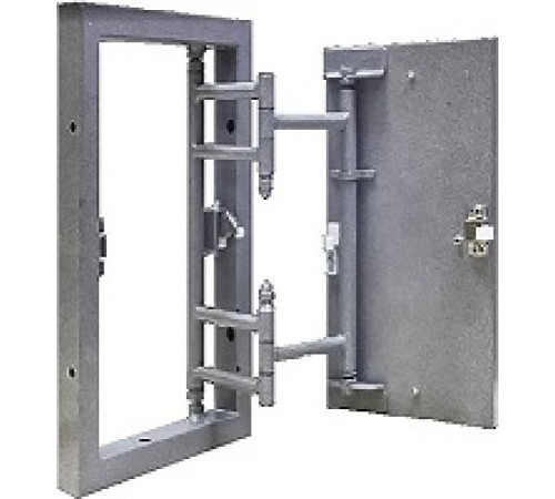 D3040 ceramo steel Люк п/п на петле мет. 300х400 — Новобаза в Новомосковске