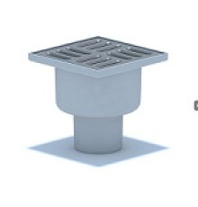 Трап АНИ верт.вып.50 нерж.10х10 TQ5202 сух. затвор