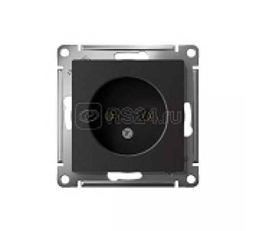 Розетка 1-м СП AtlasDesign 16А IP20 без заземл. без защ. шторок механизм карбон SE ATN001041 — Новобаза в Новомосковске