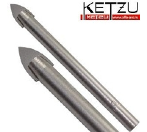 Сверло по стеклу (керамике) KETZU 10 мм — Новобаза в Новомосковске