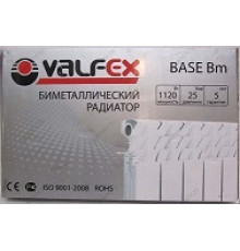 Радиатор VALFEX BASE L биметалл 500, 10 сек