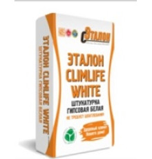 Штукатурка Эталон CLIMLIFE WHITE MN 30кг белая