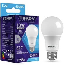 Лампа TOKOV  A60 10w/6,5K E27