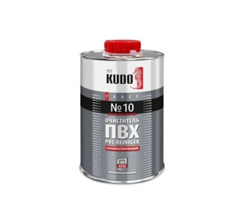 Очиститель д/ПВХ KUDO PVS REINIGER №10 1000мл — Новобаза в Новомосковске