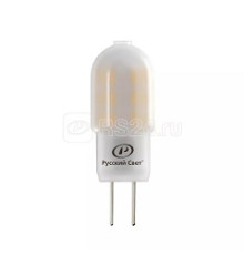 Лампа светодиодная RS C G4 2W 220-240V 2700К 2Вт 200лм Ra 90 capsule Русский Свет