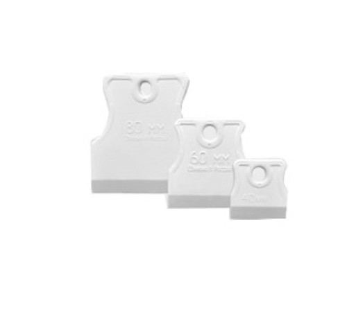 Шпатели резиновые White Edition (3шт) 40-60-80мм — Новобаза в Новомосковске