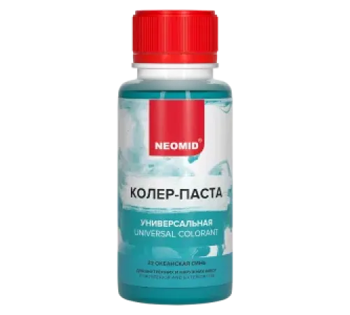 Неомид Колер-паста универсальная Палитра №1 (21 ЧЕРНЫЙ) 100мл — Новобаза в Новомосковске