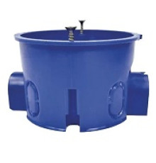 Коробка установочная 68х45мм со стыковочными узлами IP20 TOKOV ELECTRIC TKE-KU-68-45-BL-C08