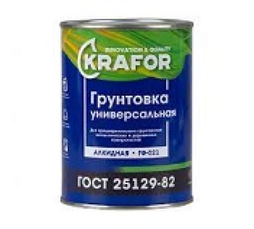Грунт ГФ-021 KRAFOR красно-кор 0.8 кг — Новобаза в Новомосковске